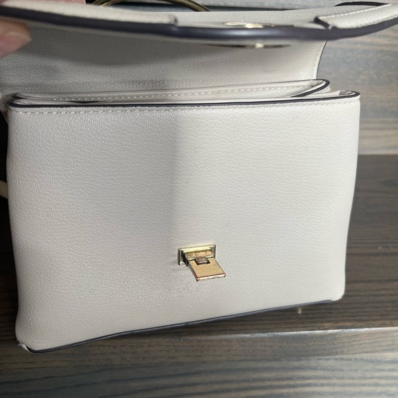 Sondra Roberts Squared Cream Purse - Picture 7 of 16